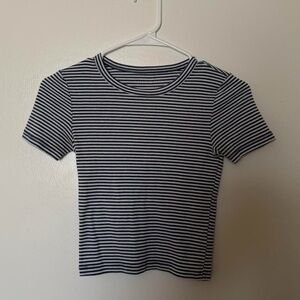 Striped Crop Top